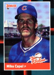 1988 Donruss Rookies Baseball Cards    046      Mike Capel